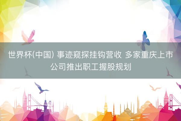 世界杯(中国) 事迹窥探挂钩营收 多家重庆上市公司推出职工握股规划